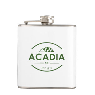Acadia National Park Hip Flask