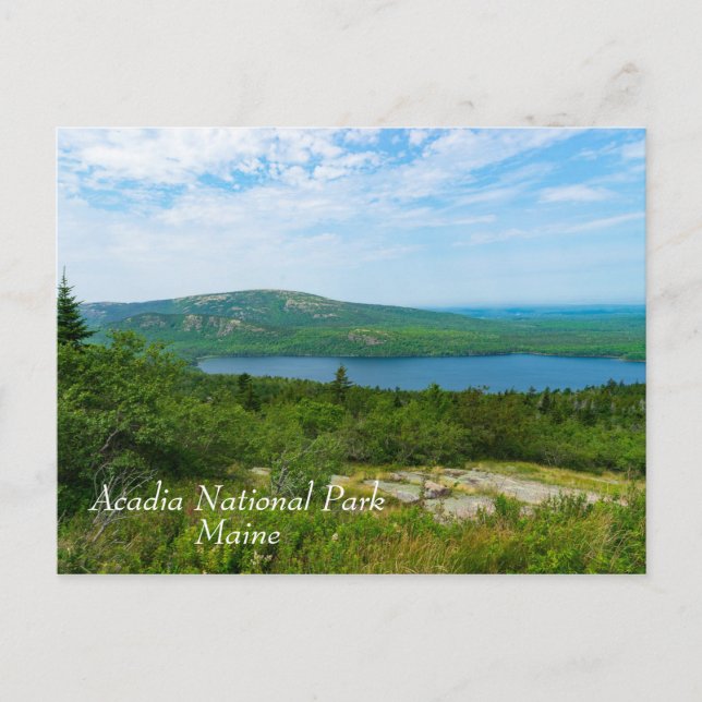 Acadia National Park in Maine Postcard (Front)