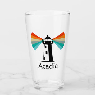 Acadia National Park Lighthouse Rainbow Glass