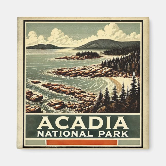Acadia National Park Magnet (Front)