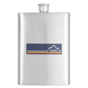 Acadia National Park Maine Hip Flask