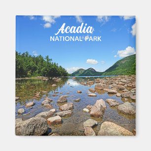 Acadia National Park Maine Jordan Pond Travel Magnet