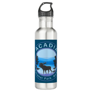 Acadia National Park Maine Moose 710 Ml Water Bottle