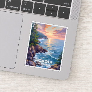 Acadia National Park   Maine Painting Travel Art