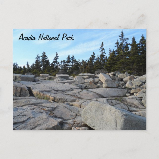 Acadia National Park, Maine Postcard (Front)