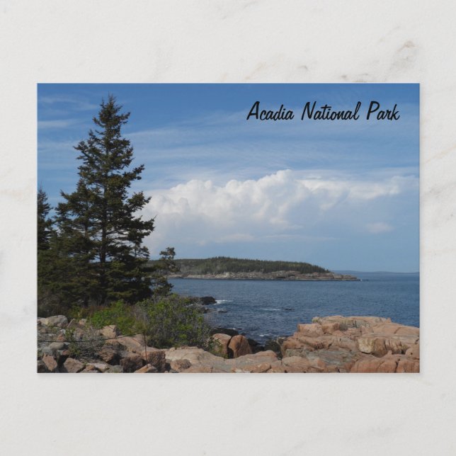 Acadia National Park, Maine Postcard (Front)