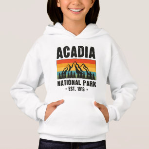 Acadia National Park, Maine Retro Vintage