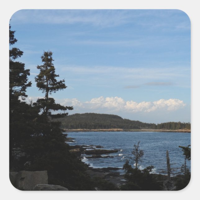 Acadia National Park, Maine Square Sticker (Front)