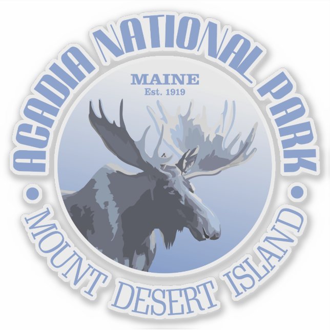 Acadia National Park (moose) (Front)