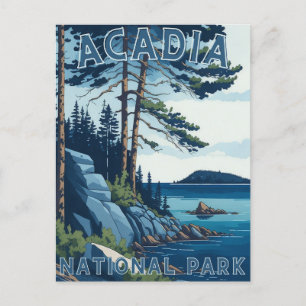 Acadia National Park Postcard