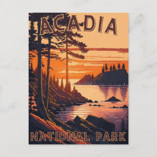 Acadia National Park Postcard
