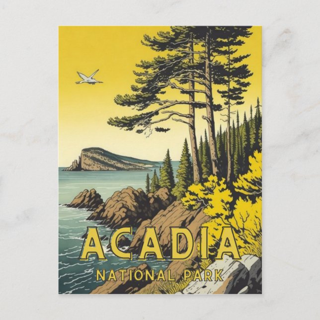 Acadia National Park Postcard (Front)