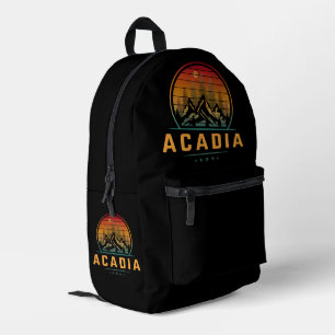 Acadia National Park Printed Backpack