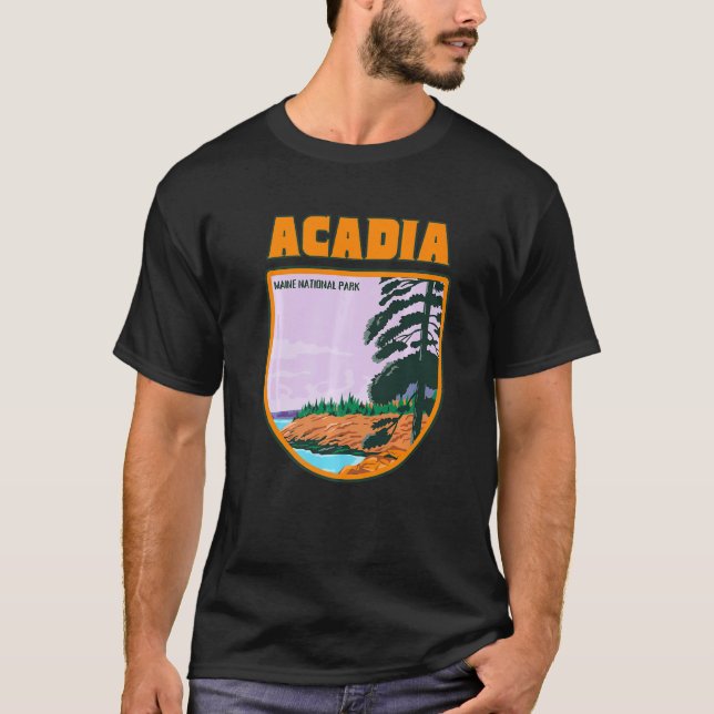 Acadia National Park   T-Shirt (Front)