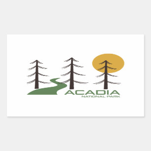 Acadia National Park Trail Sticker