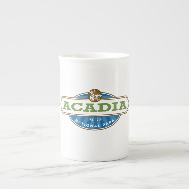 Acadia National Park USA Bone China Mug (Front)