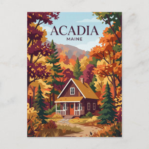 Acadia National Park USA Postcard