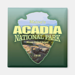 Acadia NP (arrowhead) Magnet