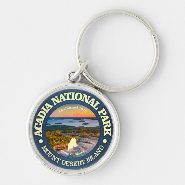 Acadia NP (Cadillac Mtn) Keychain (Front)