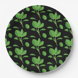 Acadia Paper Plate