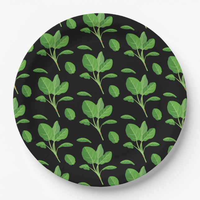 Acadia Paper Plate (Front)