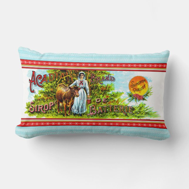 Acadia Sirop de Batterie Lumbar Pillow (Front)