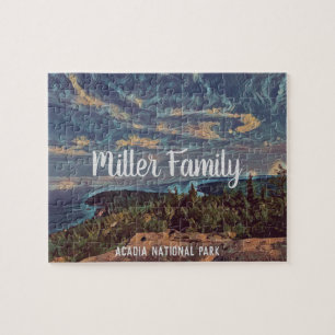 Acadia Sky National Park Personalized Jigsaw Puzzle