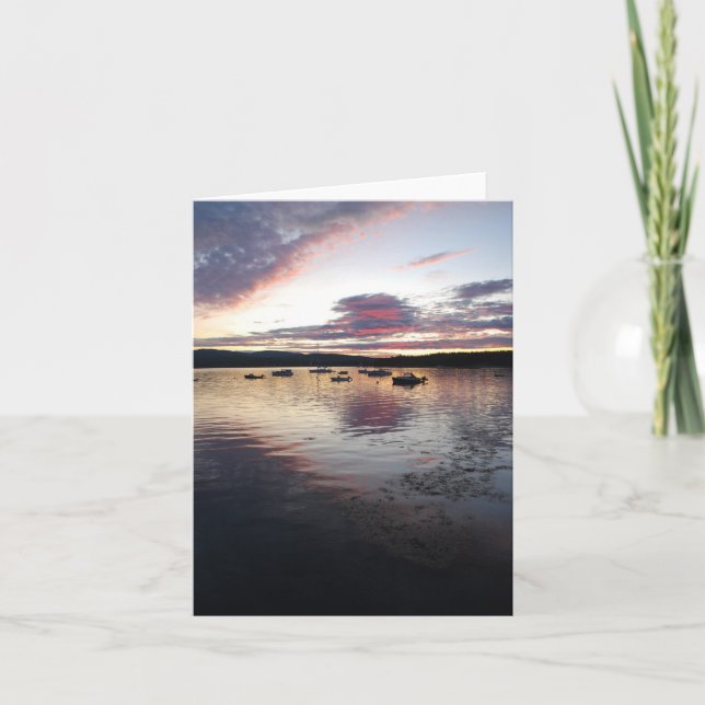 Acadia Sunrise Notecard -2 (Front)