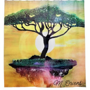 Acadia Tree On Floating Rock