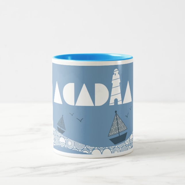 Acadia Two-Tone Coffee Mug (Center)