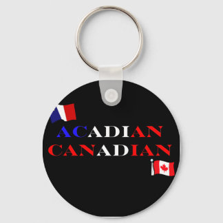 Acadian Canadian Keychain