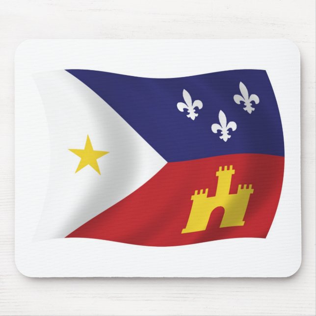 Acadiana Flag Mousepad (Front)