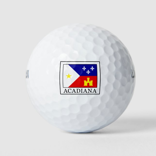Acadiana Golf Balls (Front)
