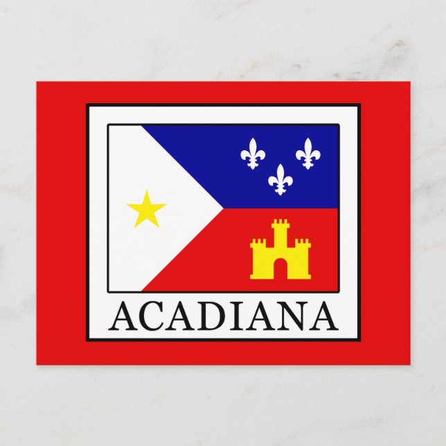 Acadiana Postcard (Front)
