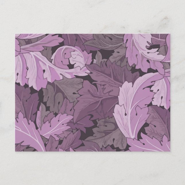 Acanthe, carte postale de William Morris (Devant)
