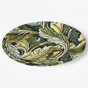 Acanthus, a William Morris pattern, Paper Plate