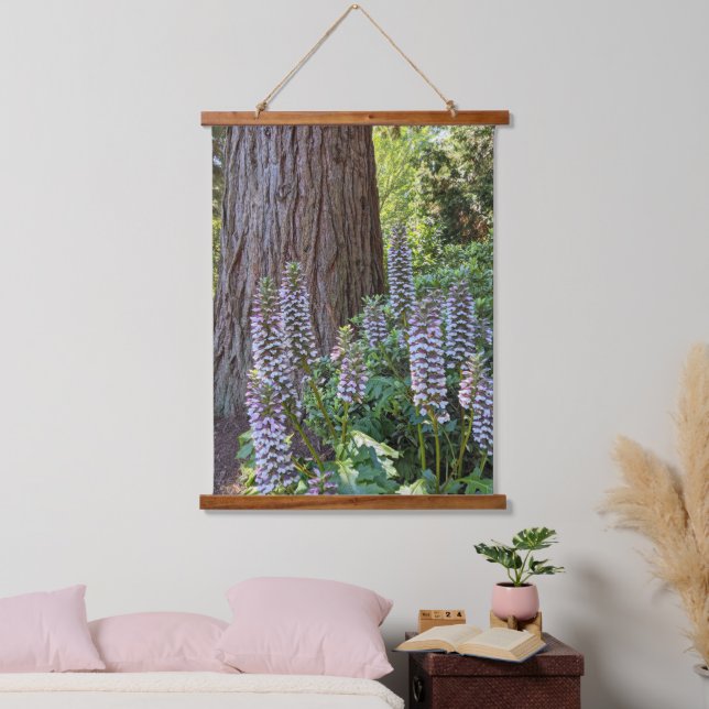 Acanthus/Bear's Breeches Floral Hanging Tapestry (Bedroom)