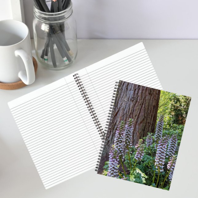 Acanthus/Bear's Breeches Floral Notebook (In Situ)