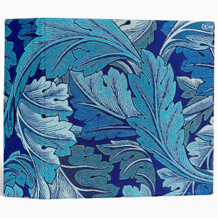Acanthus Blue, William Morris Binder