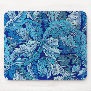 Acanthus Blue, William Morris Mouse Pad