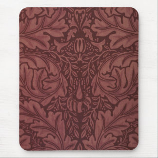 Acanthus by William Morris, Vintage Floral Textile Mouse Pad