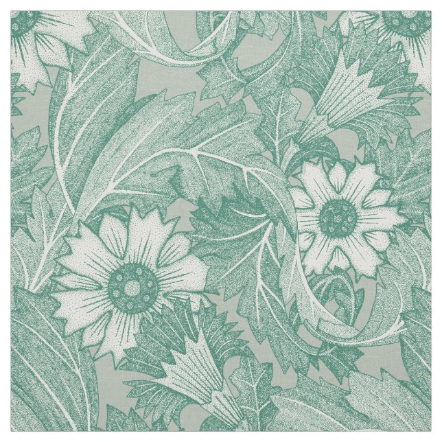acanthus green mist fabric (Swatch)