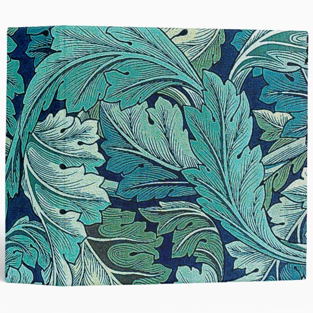 Acanthus Green, William Morris Binder (Front/Spine)