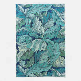 Acanthus Green, William Morris Kitchen Towel