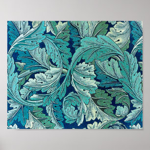 Acanthus Green, William Morris Poster