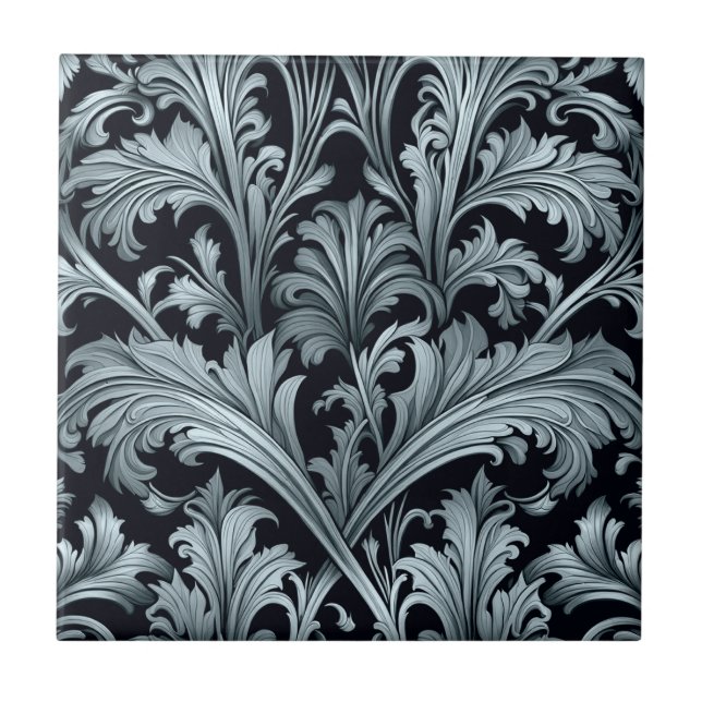 Acanthus Leaves Tile (Front)