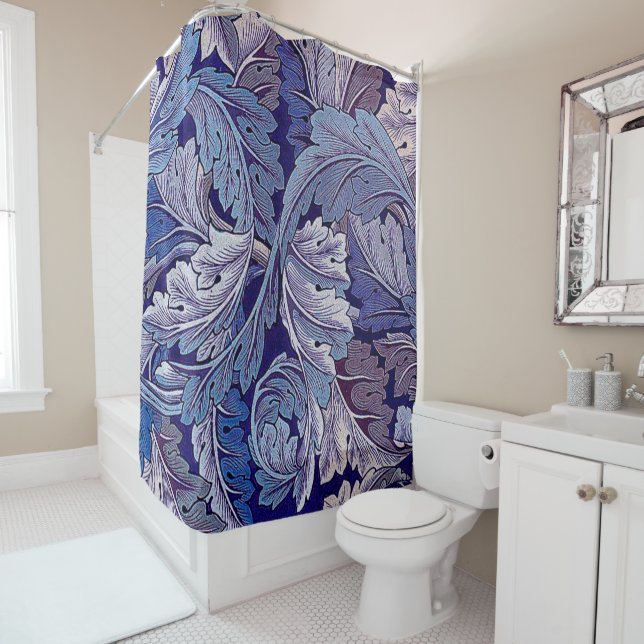 Acanthus Purple, William Morris (In Situ)