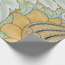 Acanthus: Vintage Floral Wrapping Paper