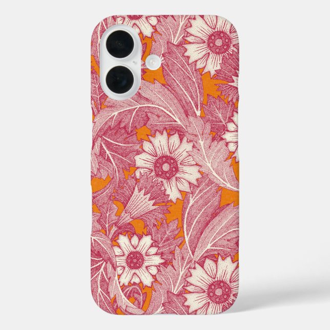 acanthus viva magenta satsuma Case-Mate iPhone case (Back)
