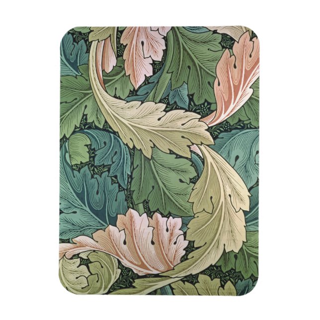 'Acanthus' wallpaper design, 1875 Magnet (Vertical)